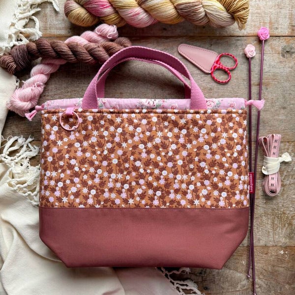 Project bag Once upon a spring – Maxi met vakjes