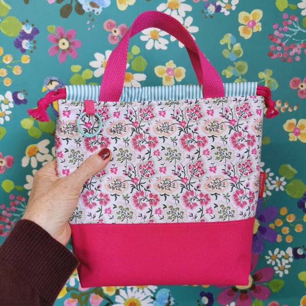 Project bag "Bloemen in het gras" Mixi