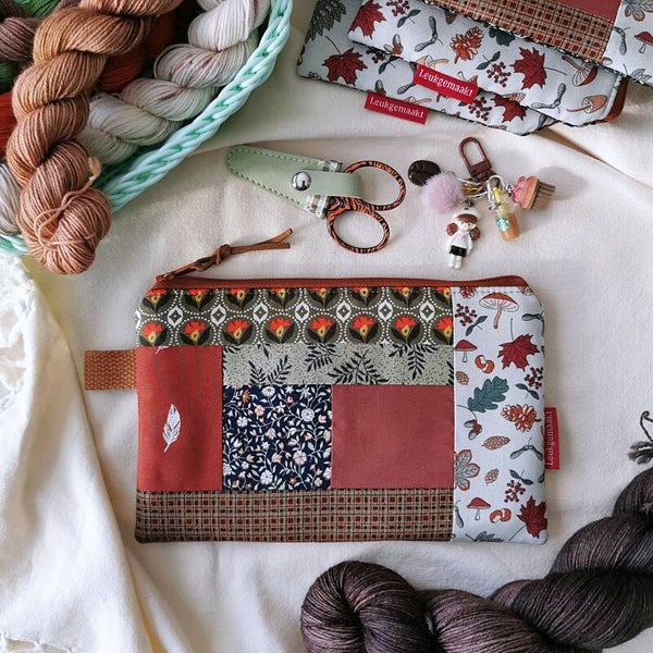 Etui patchwork "Bosoogst"