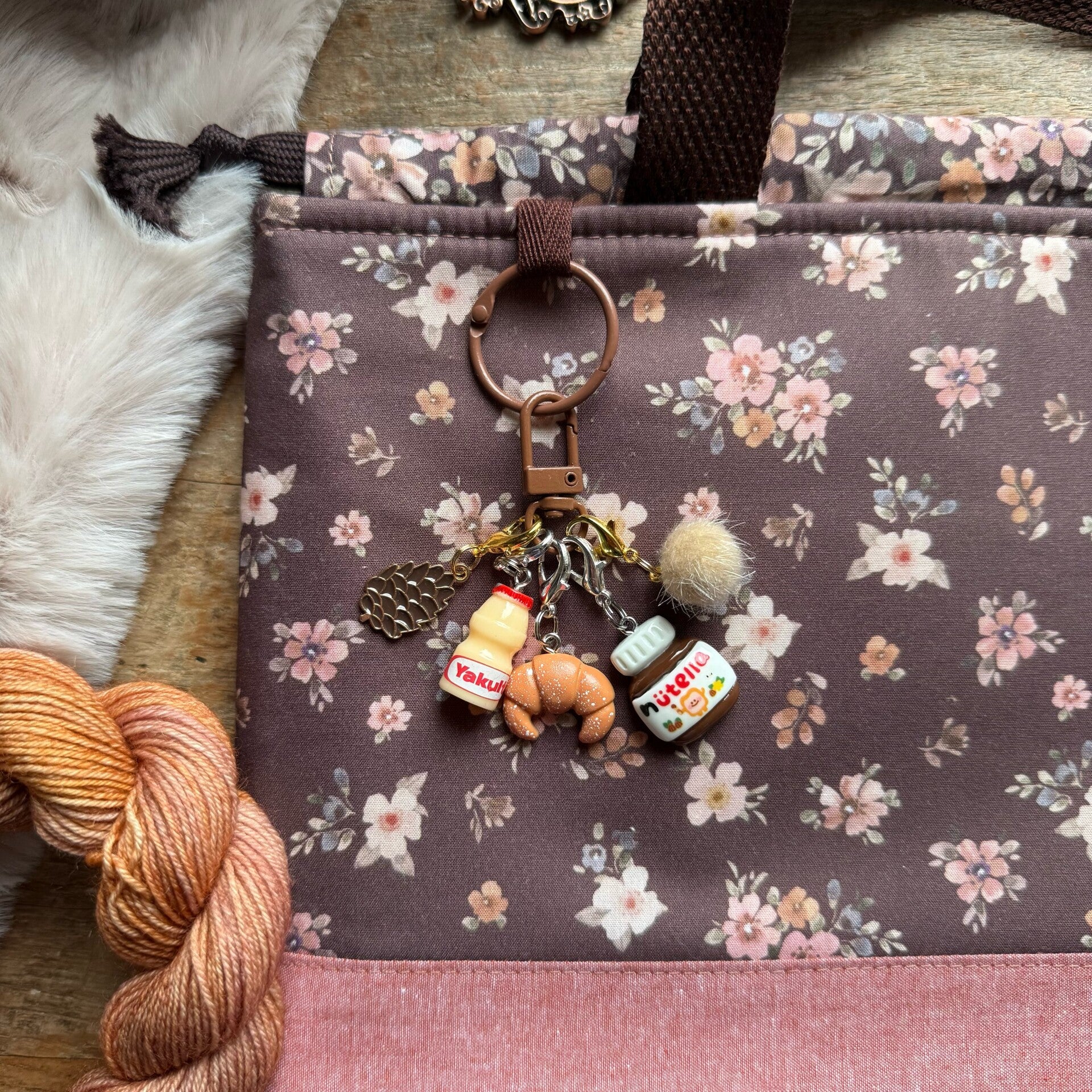 Bag Charm & Progress Keeper set – Slow Mornings