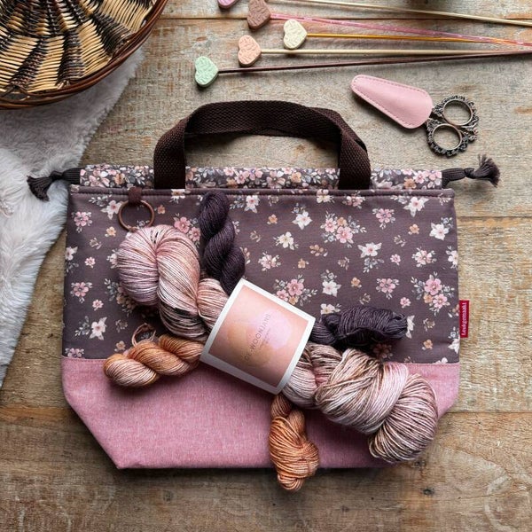 Gewoon Leuk Box Autumn Notes, SET van project bag + wol
