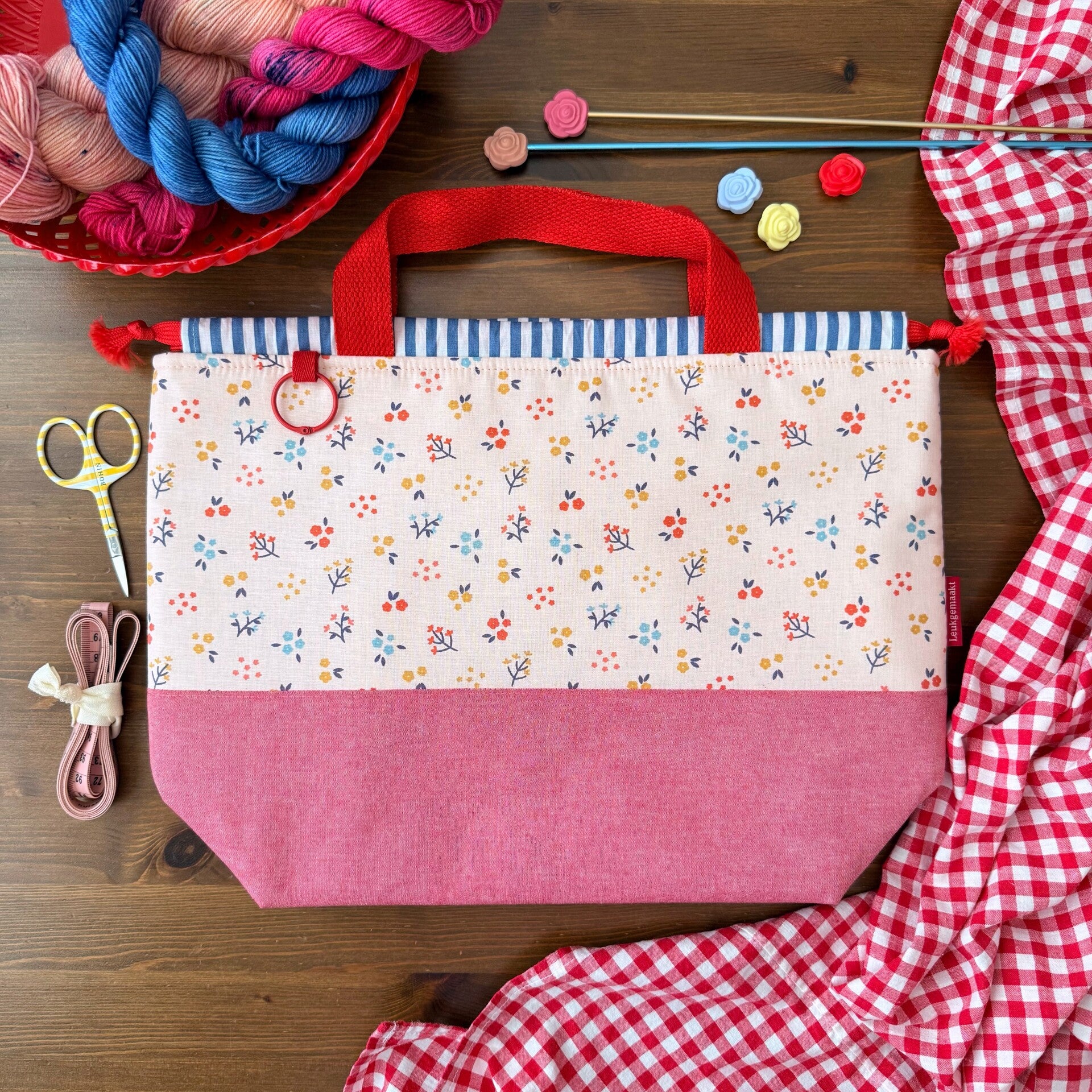 Project Bag Salt & Strawberry – Maxi-PLUS met vakjes