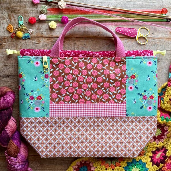 Project Bag Anne's tuin – XL met vakjes