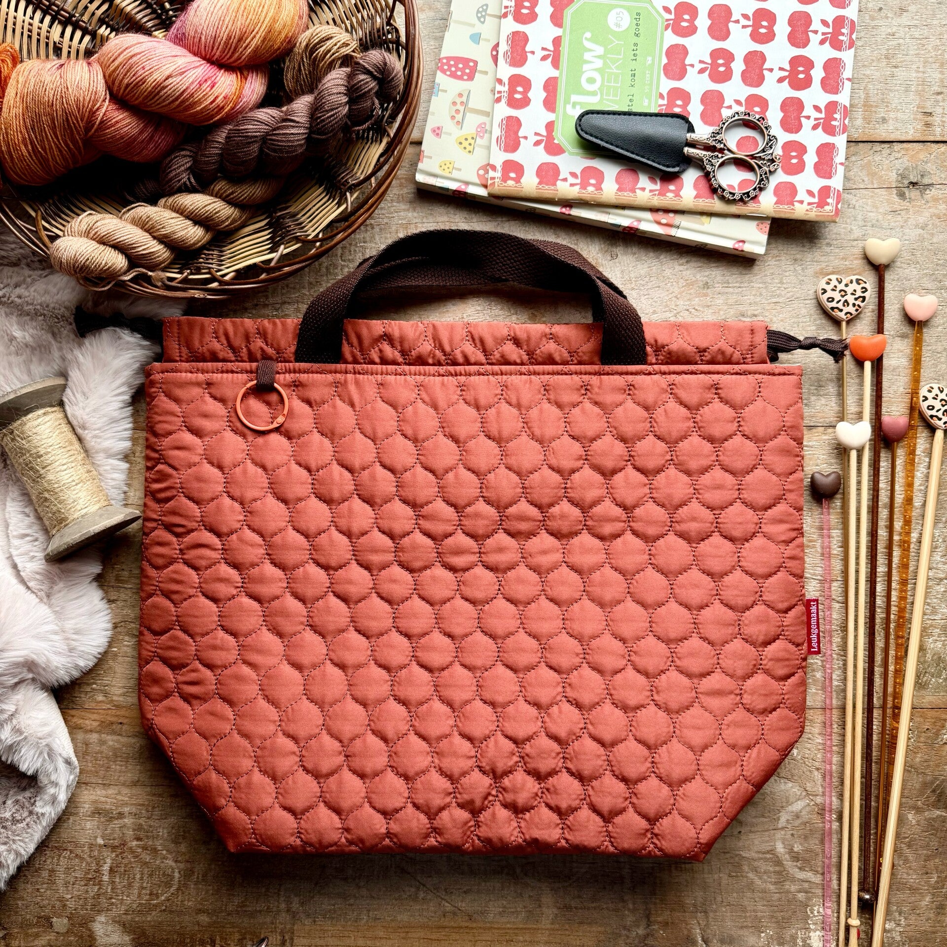 Project Bag Hazel & Co. – XL met vakjes