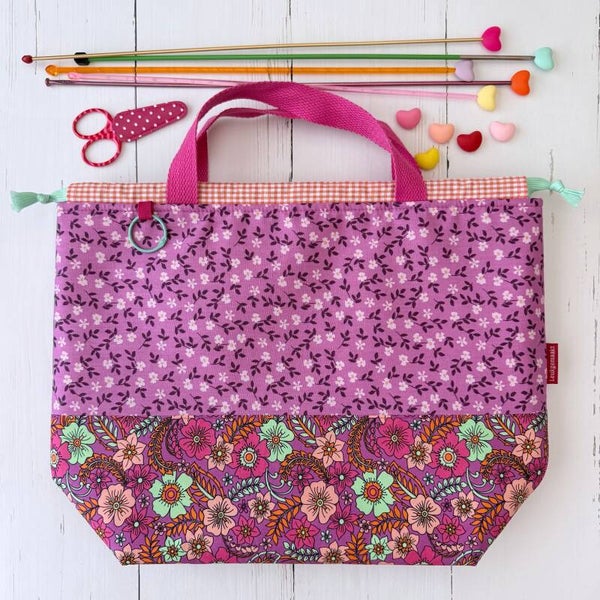 Project Bag Tropical Garden – XL met vakjes