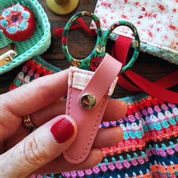 Schaarhoesje met drukknoop