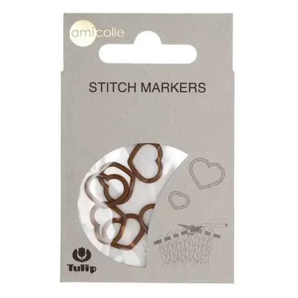 Tulip Steekmarkeerders "Hart bruin" - maat L