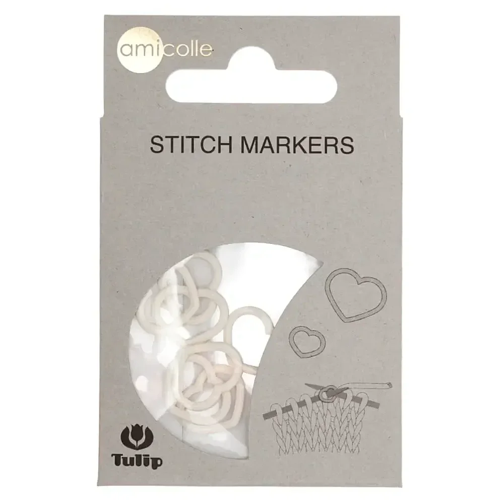 Tulip Steekmarkeerders Hart wit – L