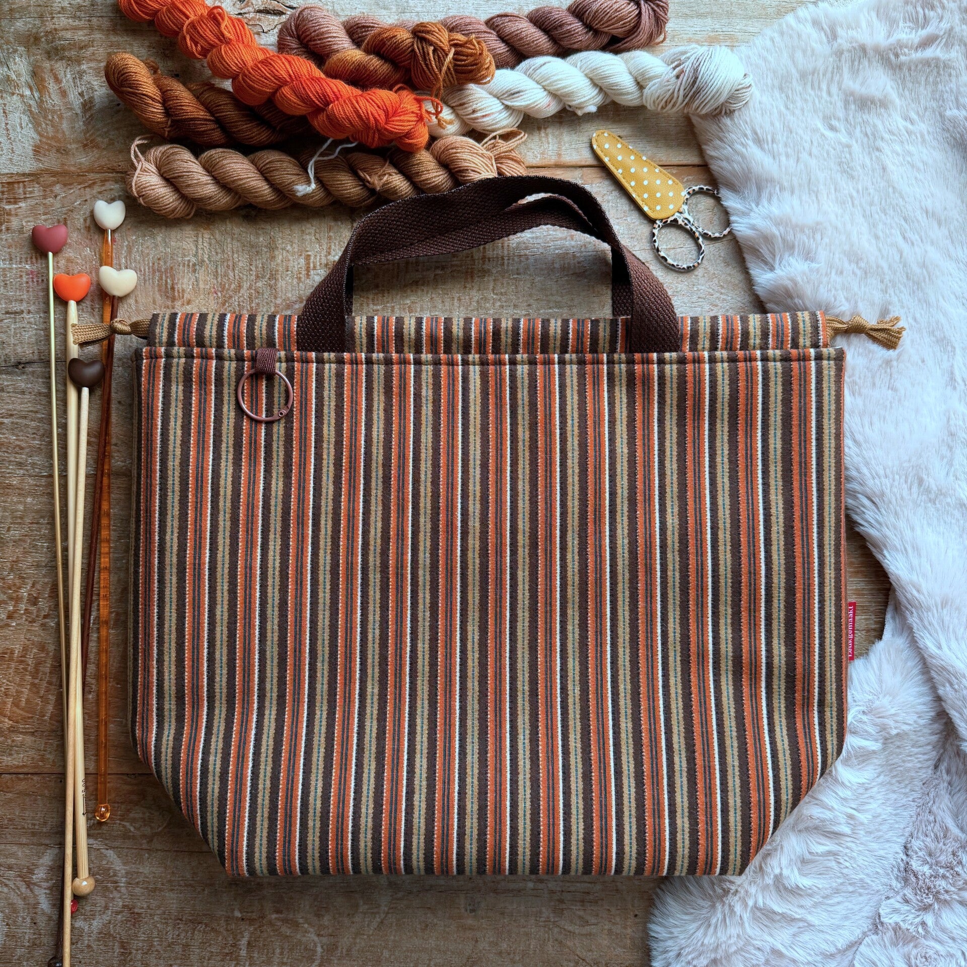 Project Bag Evening Glow – XL met vakjes