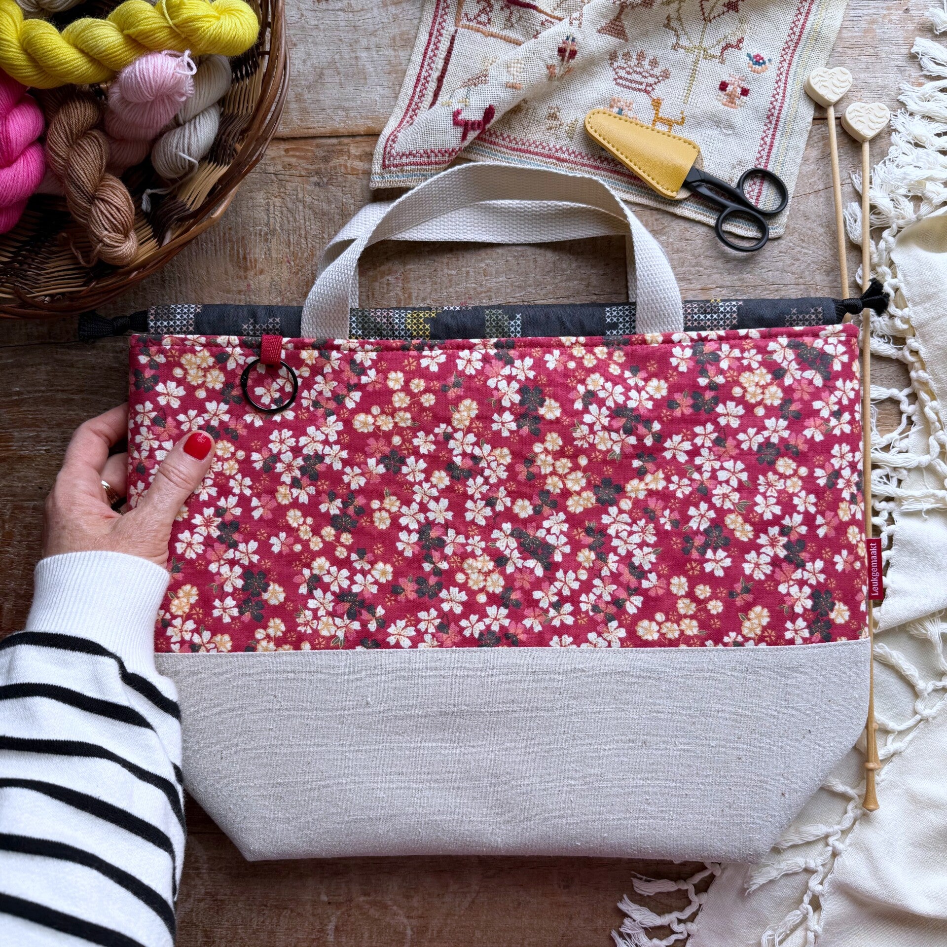 Project Bag Down on the Prairie – XL met vakjes