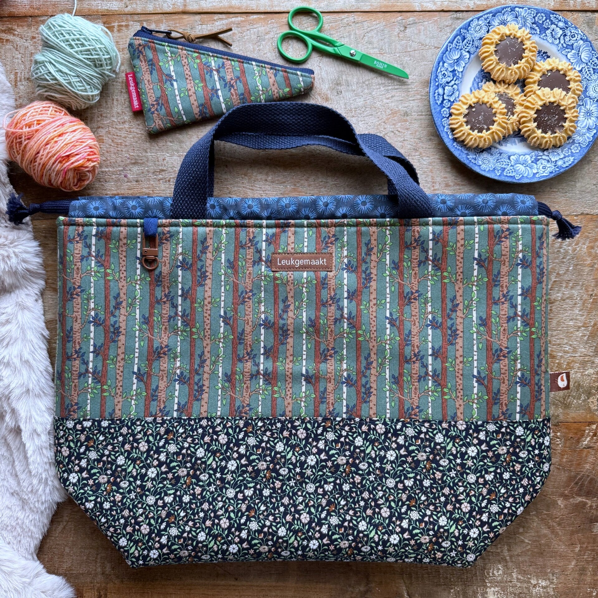 Bosrand Project Bag XL – met vakjes