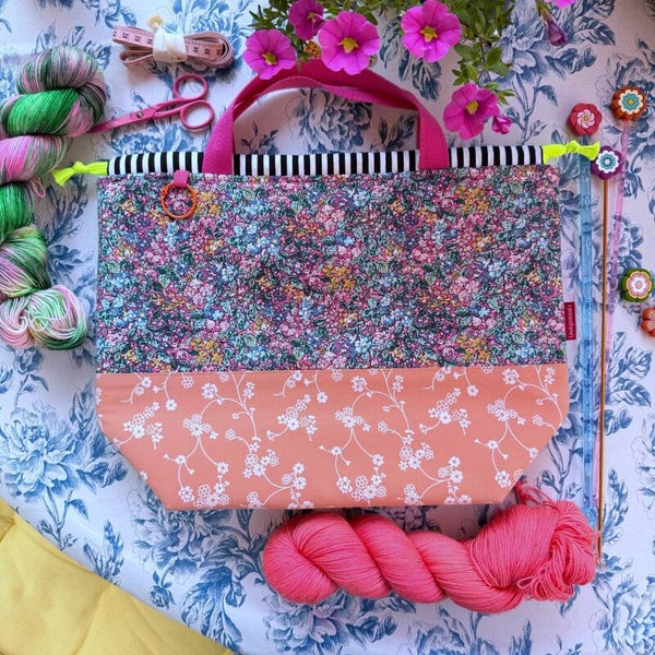 Project Bag Electric Meadow – XL met vakjes