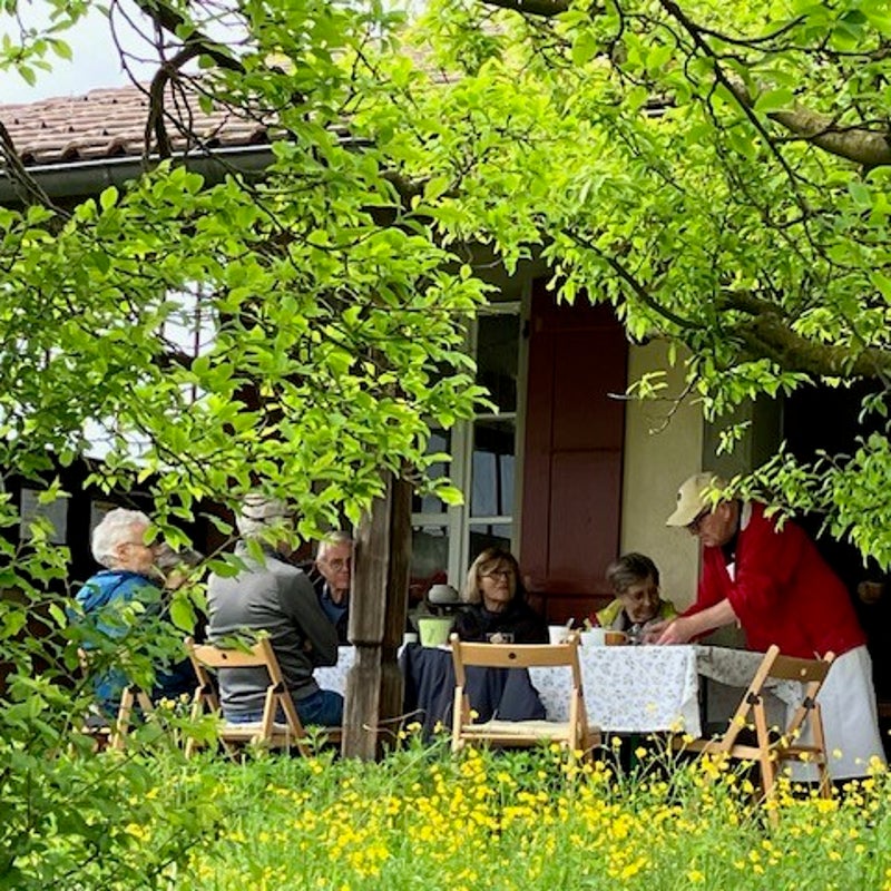 Lauschige Stimmung auf der Veranda