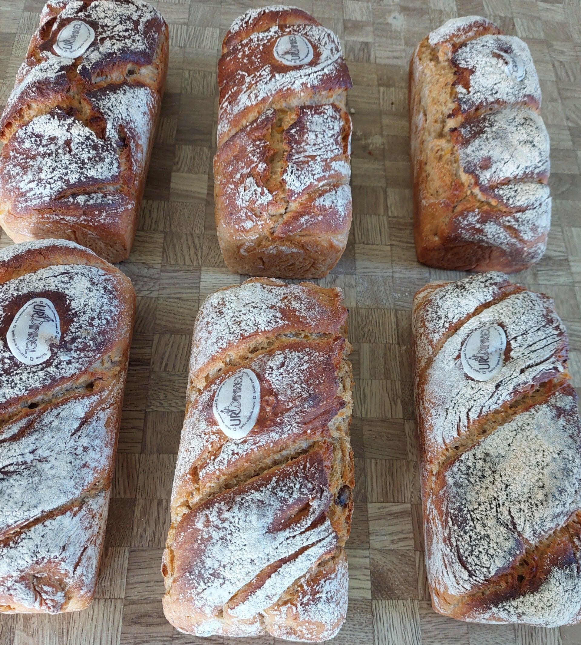 UrDinkel-Kürbisbrot, 450 g.  (Tagesangebot saisonal)