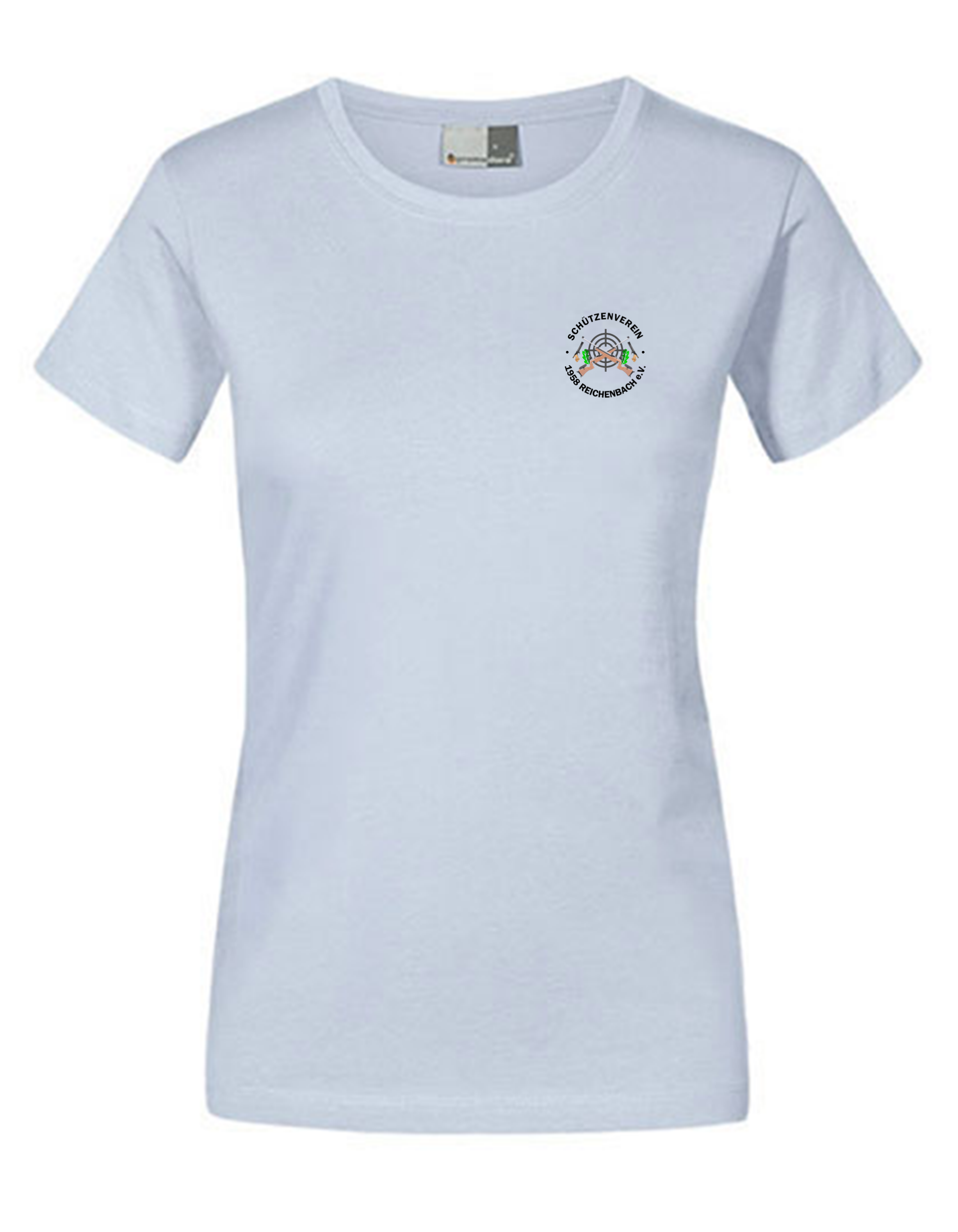 1958 Premium T-Shirt Women´s 180 g/m² Slim Promodoro inkl. Logo