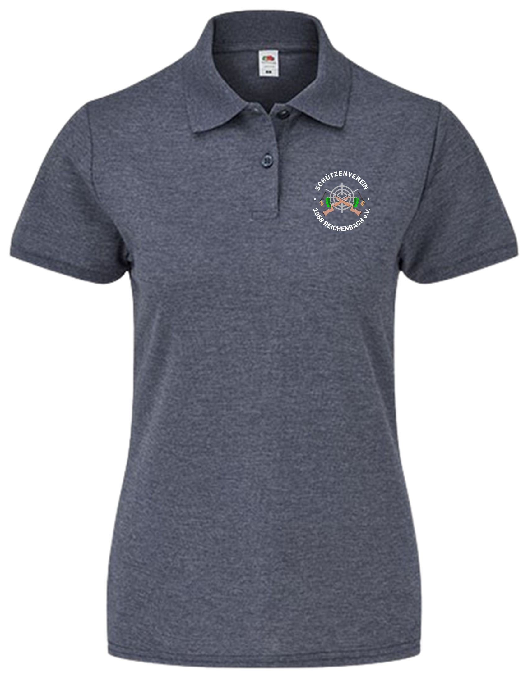 1958 Piqué Polo Lady Fit 65/35 inkl. Vereins-Logo