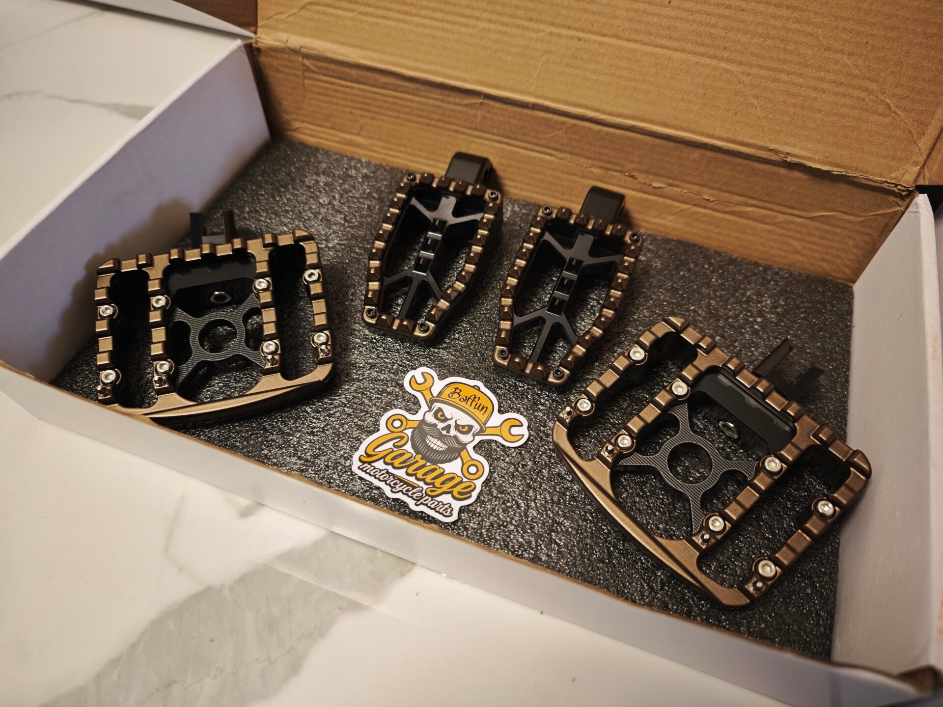 Kit floorboard M8 softail "large set"