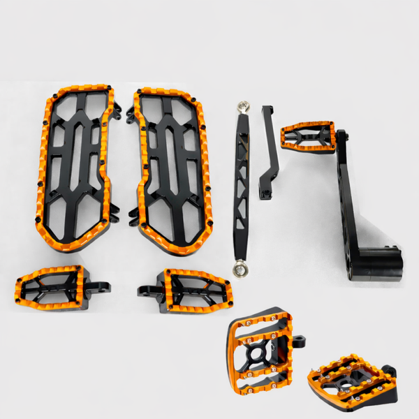 Kit floorboard Touring + large floorboard for rear