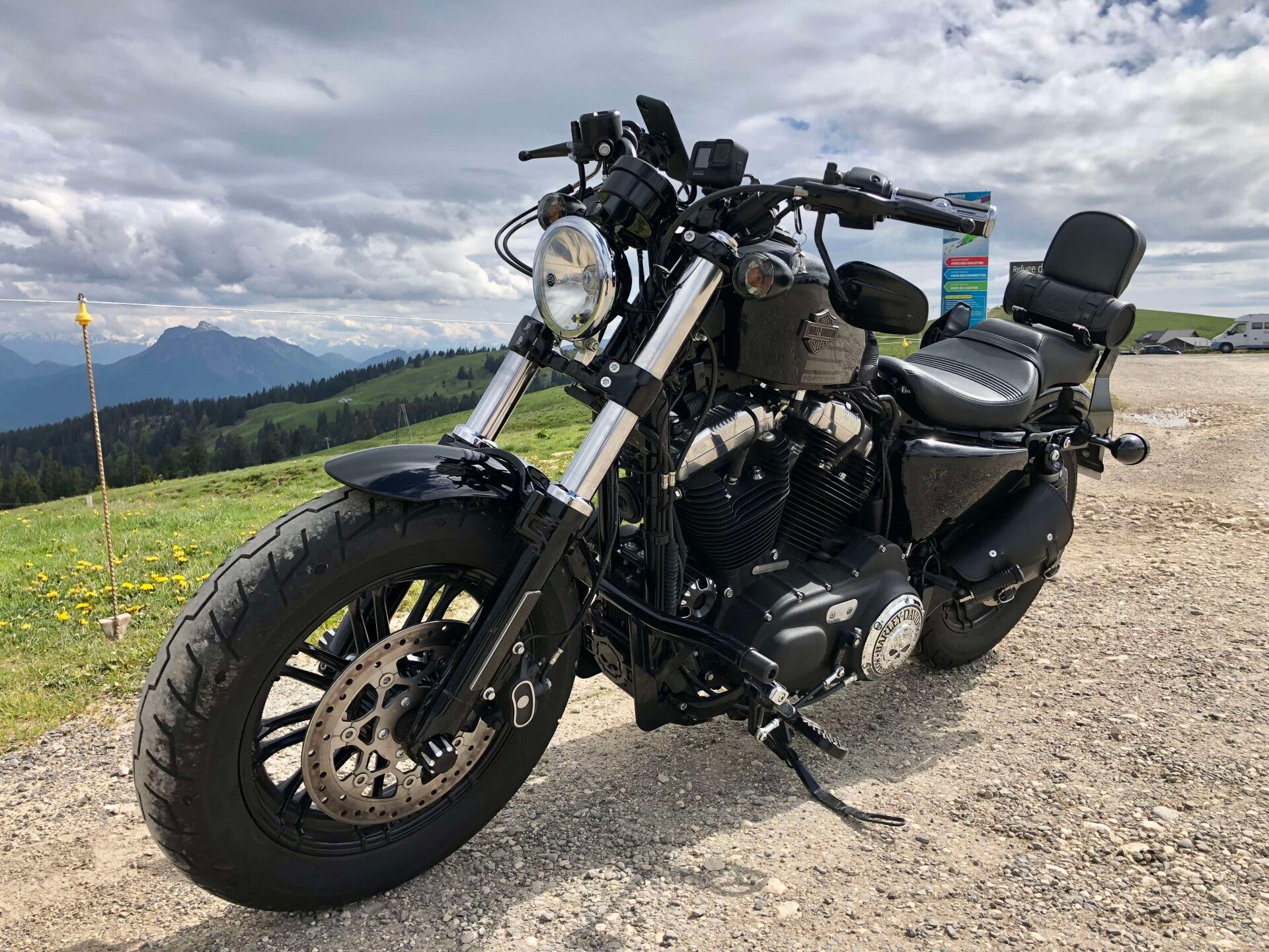 Crash bar Sportster (forward controls)