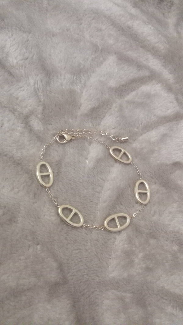 Bracelet maille Marine