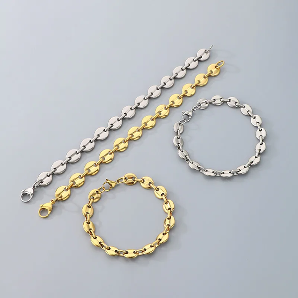 Bracelet homme grain de café