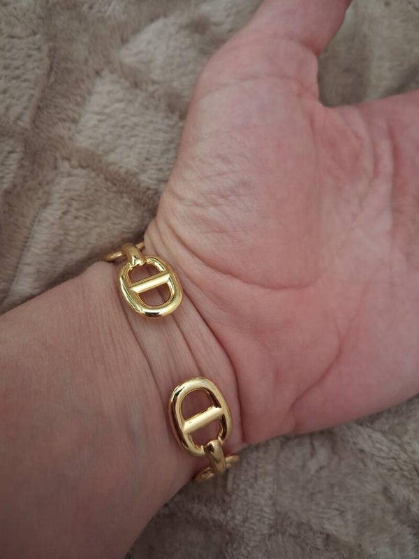 Bracelet maille Marine