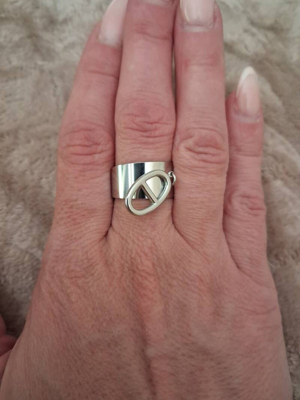Bague Maille Marine