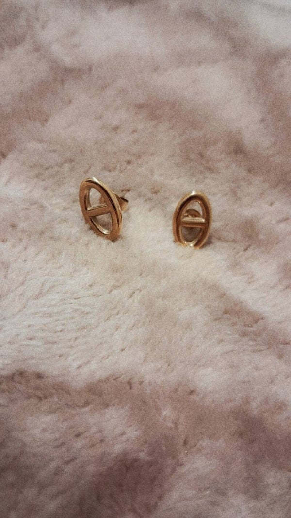 Boucles d'oreilles Maille Marine