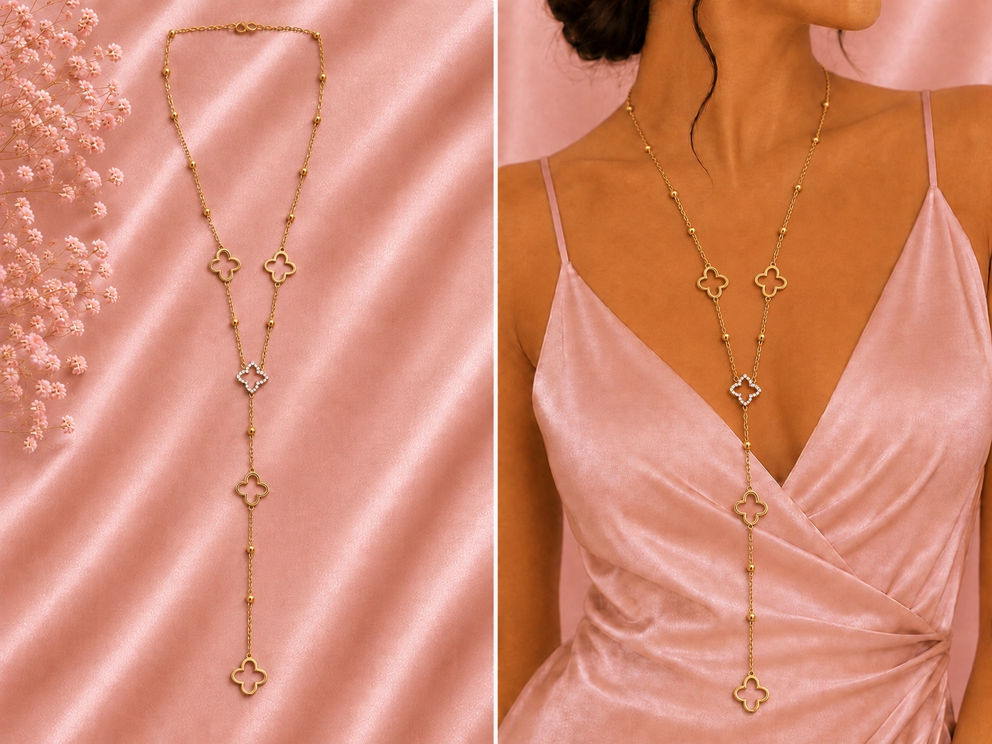 Collier en y Mia