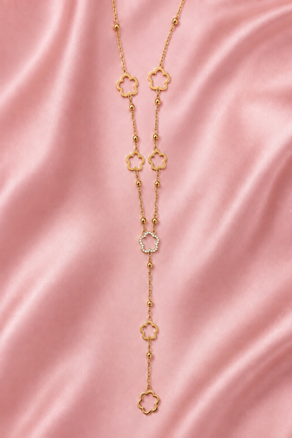 Collier en y Noémie