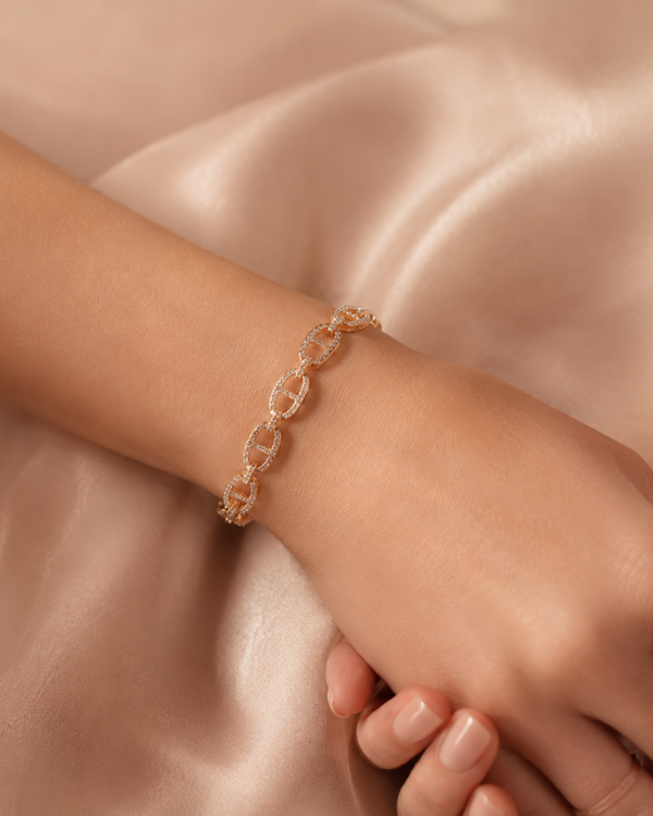 Bracelet Maille marine