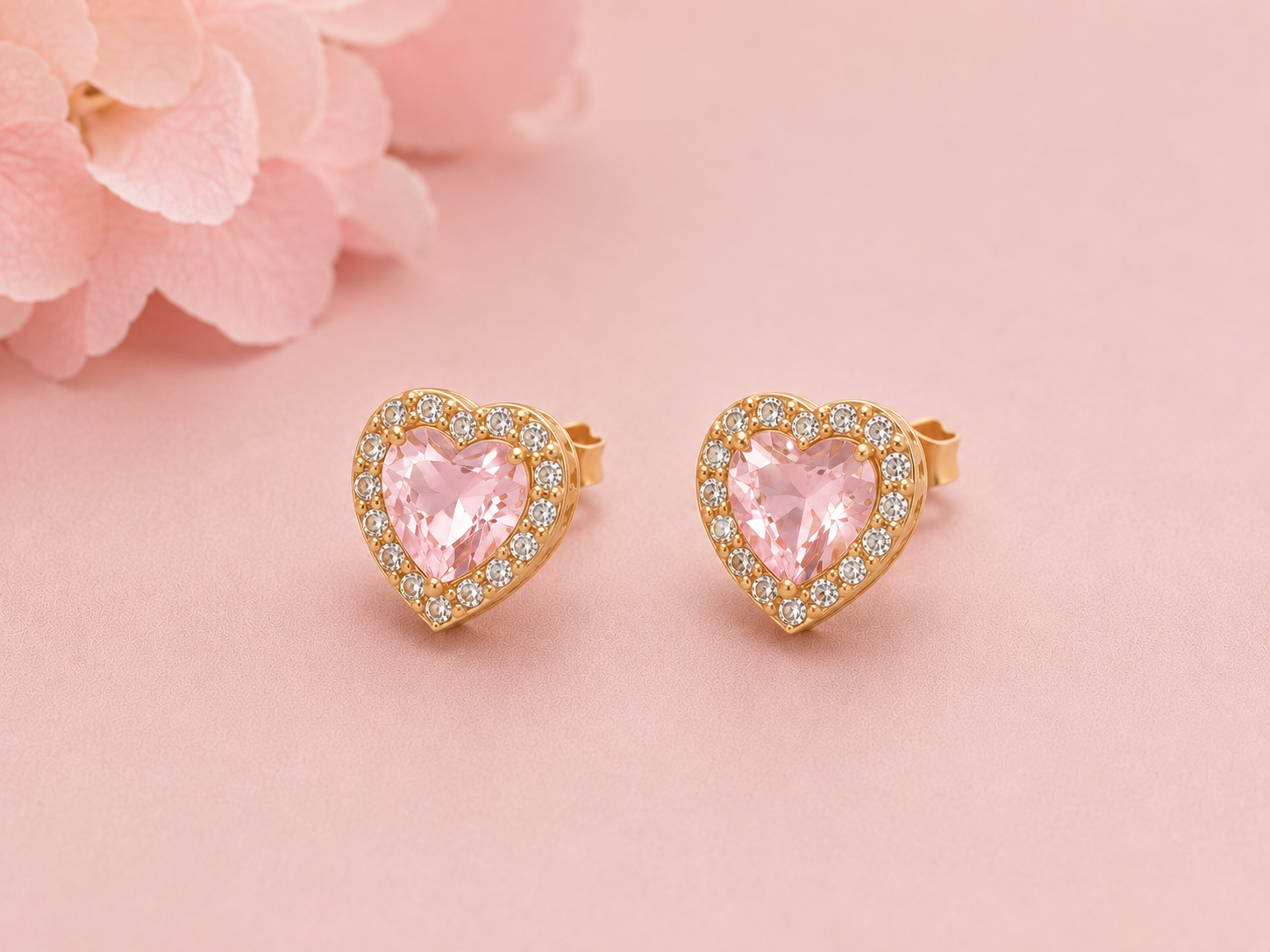 Boucles d’oreilles Emy Collection Reeva Heart Signature".