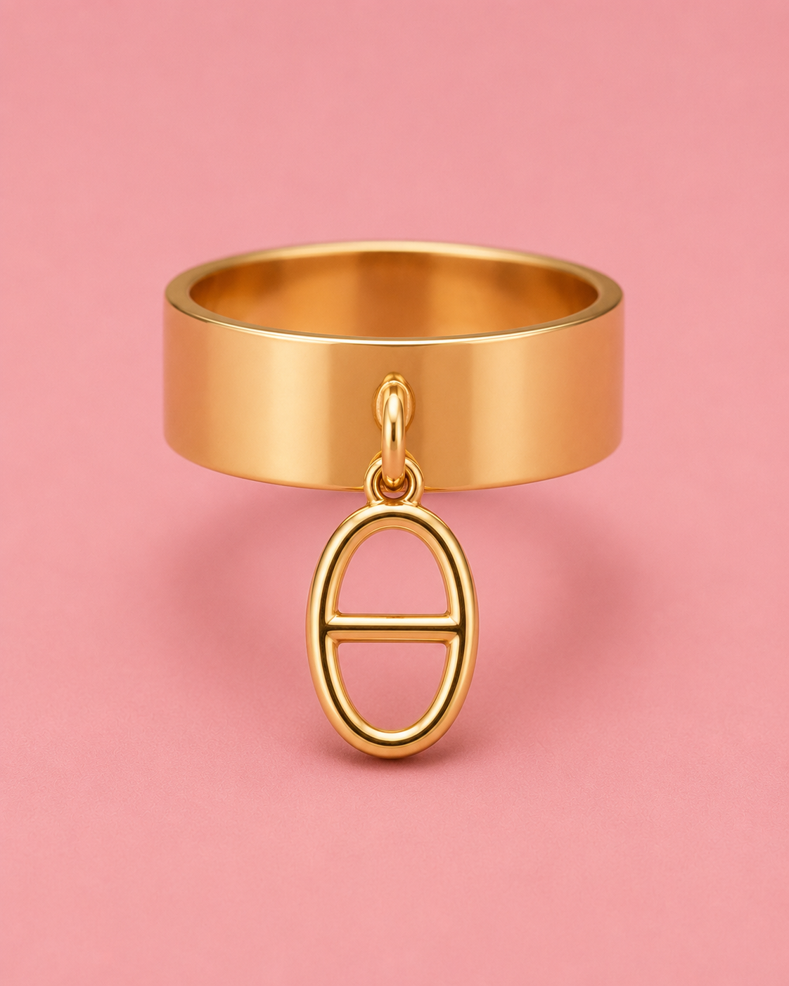 Bague Maille marine
