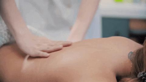 Deep Tissuse massage to lower back, to release knotted muscles.