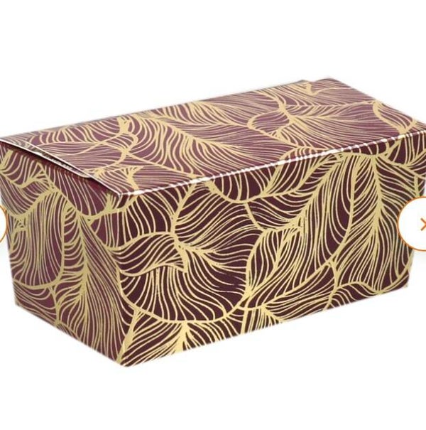 LUXE DOOSJE BORDEAUX GOUD