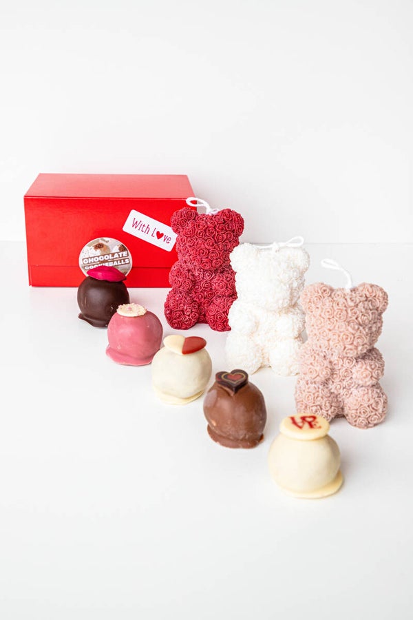 VALENTIJNS BOX x LOVE TEDDY CANDLE