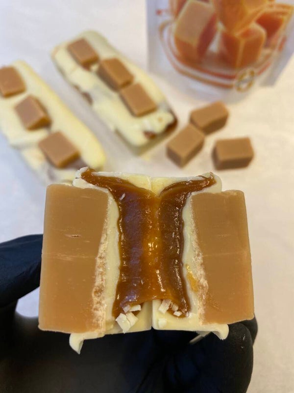 COOKIEBAR KARAMEL FUDGE 90gr (special)