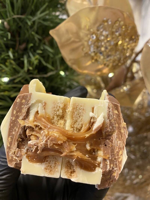 COOKIEBAR KERST KARAMEL 90gram