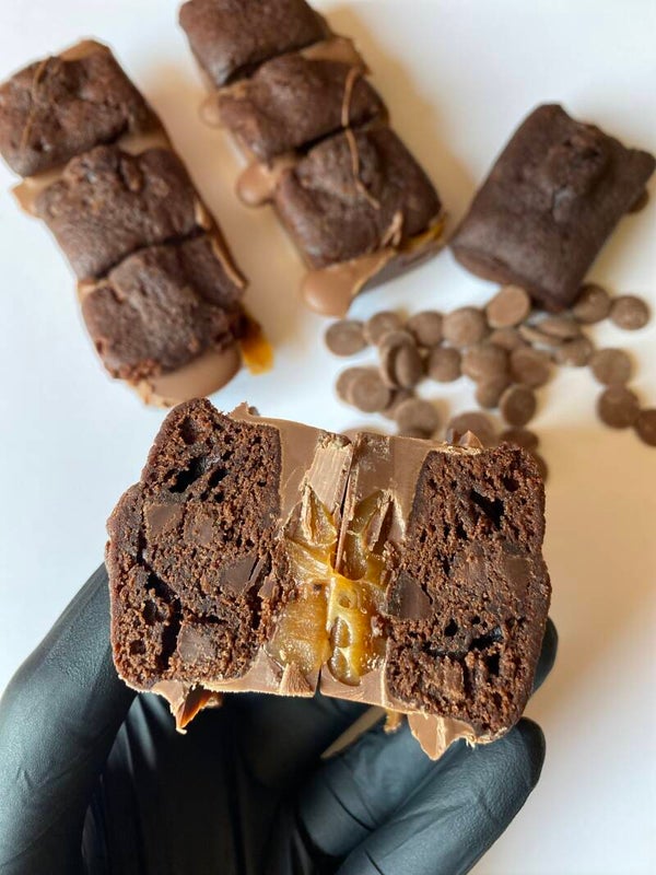 COOKIEBAR BROWNIE KARAMEL 90gram