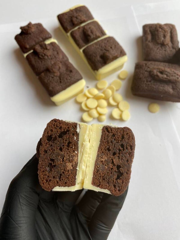 COOKIEBAR BROWNIE WIT 90gram (special)