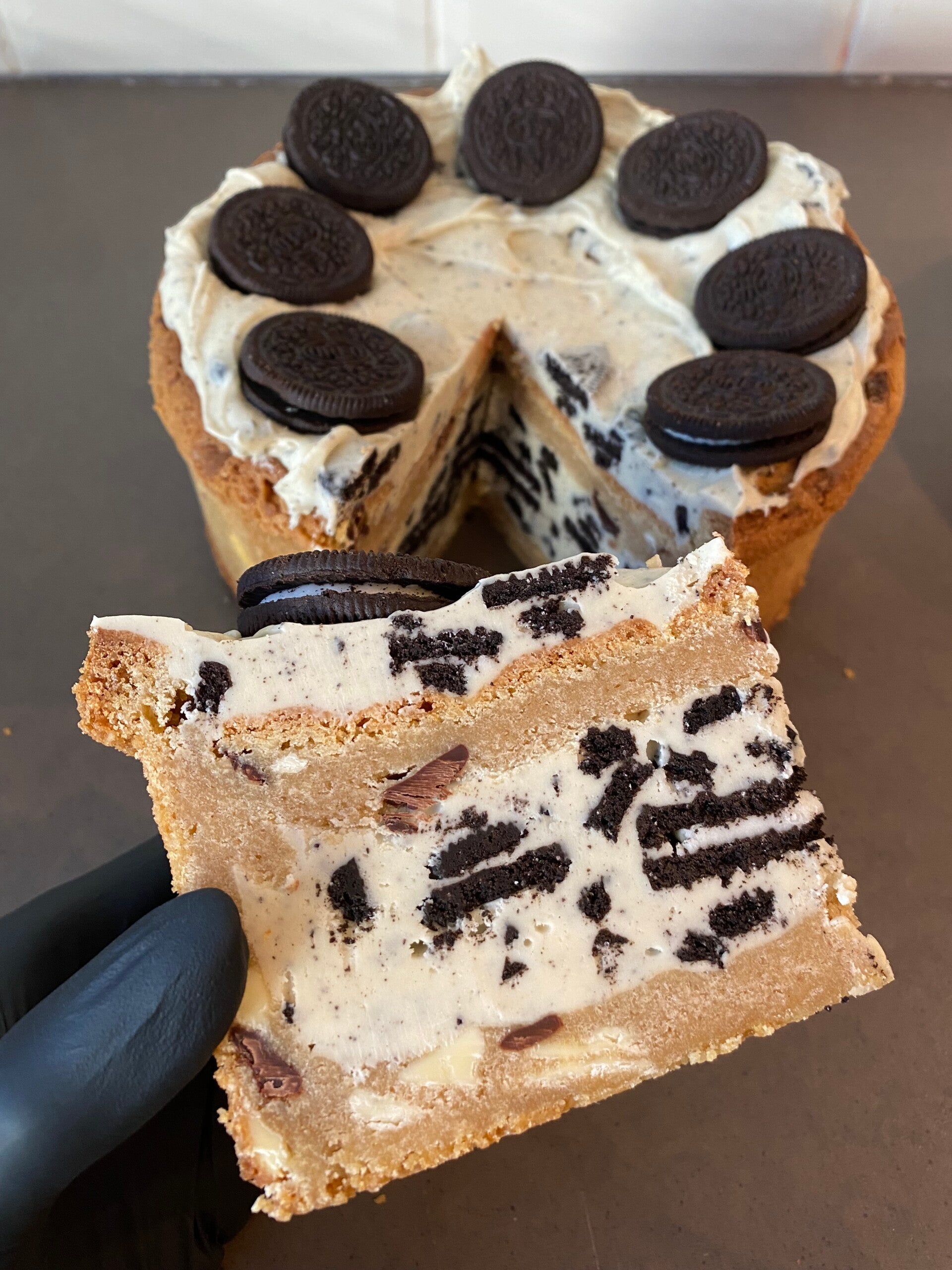 COOKIEPIE OREO&CREAM TAART PUNT 300gram