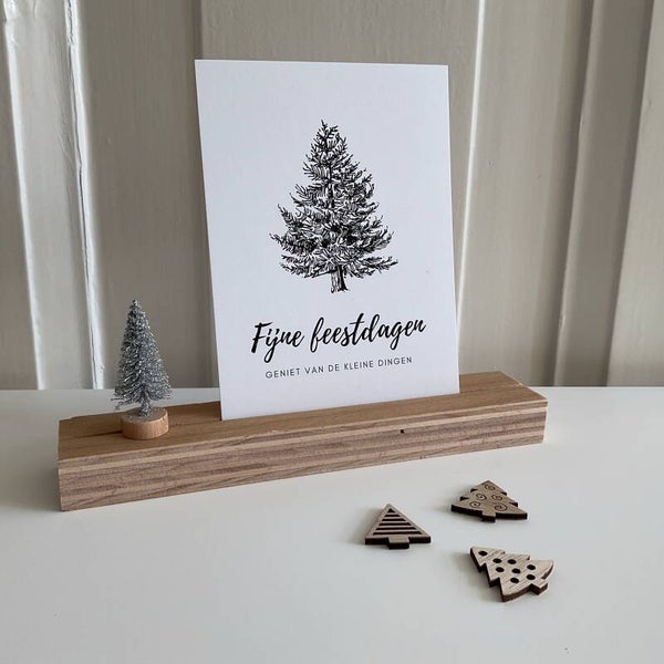 Kaarthouder ‘Kerst’ met Kerstkaart