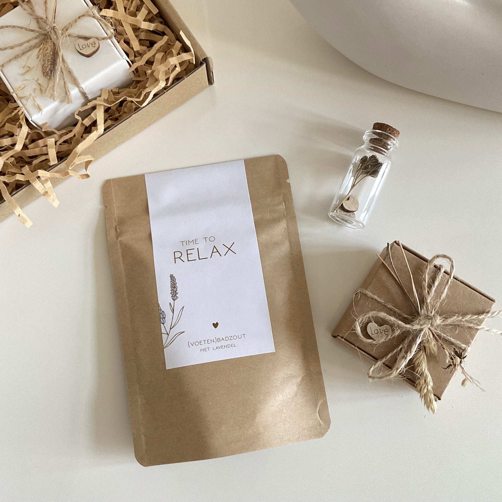 Badzout / voetenbadje