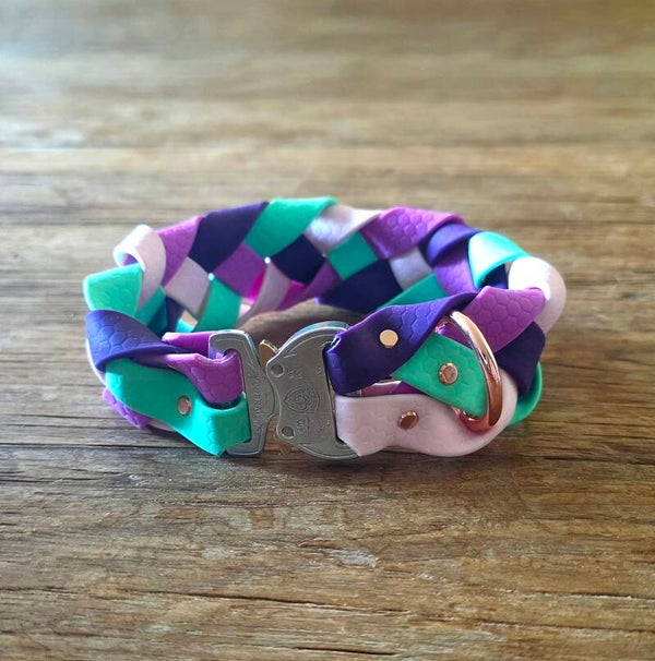Halsband geflochten (flach)