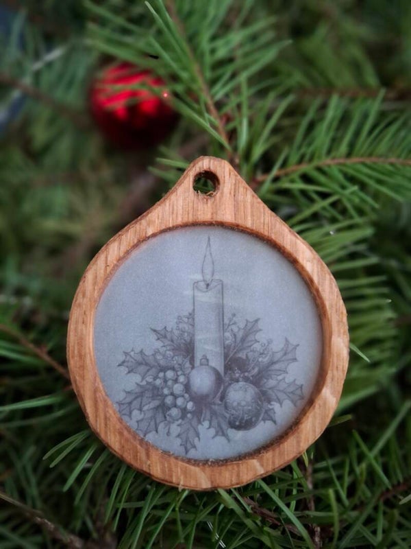 Décoration de Noël - Bougie de Noël