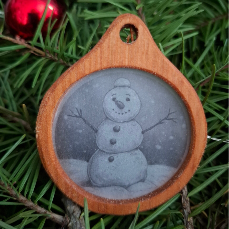 Décoration de Noël - Bonhomme de neige