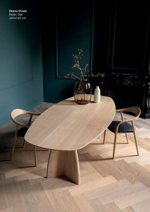 FORME EETTAFEL DEENS OVAAL