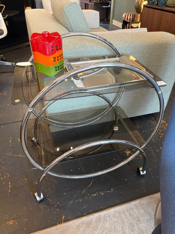 VINTAGE THEEWAGEN CHROOM/GLAS