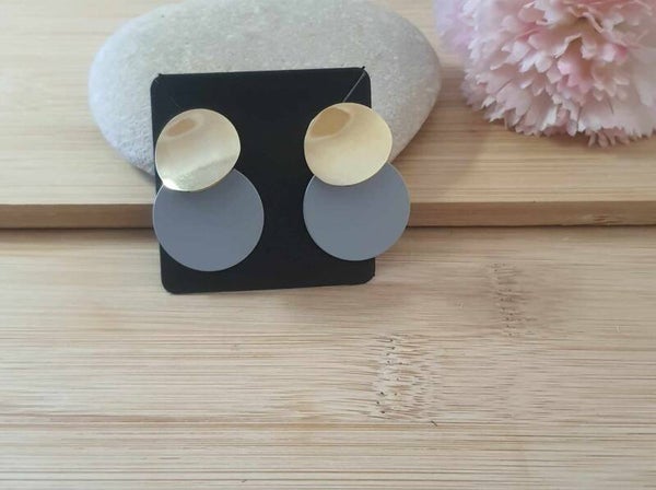 Boucle d'oreille acier inoxydable Ref : ABO 09 D