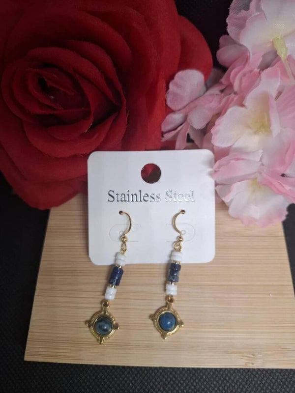 Boucles d'oreille acier inoxydable